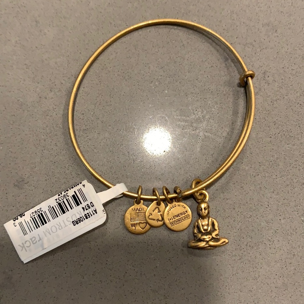 Alex and Ani NWT buddha bangle